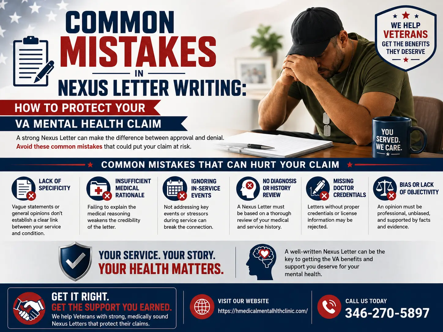 Common Mistakes in Nexus Letter Writing How to Protect Your VA Mental Health Claim Common Mistakes in Nexus Letter Writing How to Protect Your VA Mental Health Claim